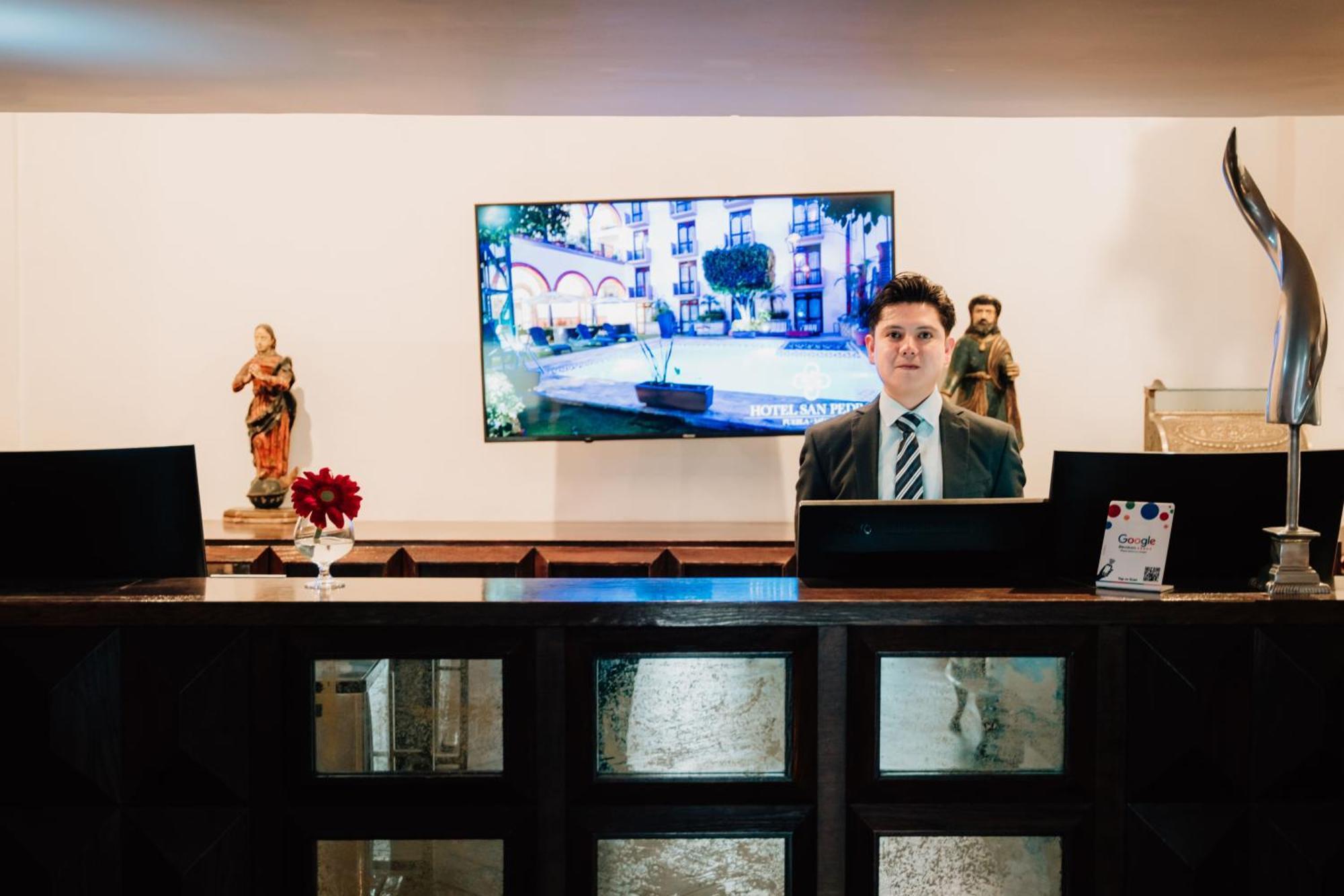 Hotel San Pedro פואבלה מראה חיצוני תמונה
